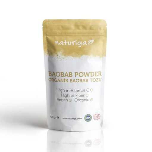 Naturiga Organik Baobab Tozu 100 g resmi