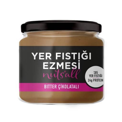 Bitter Çikolatalı Yer Fıstığı Ezmesi 280gr resmi